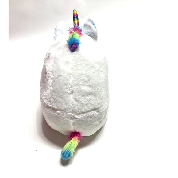 Large white rainbow unicorn with attached baby - Picture 5 of 7